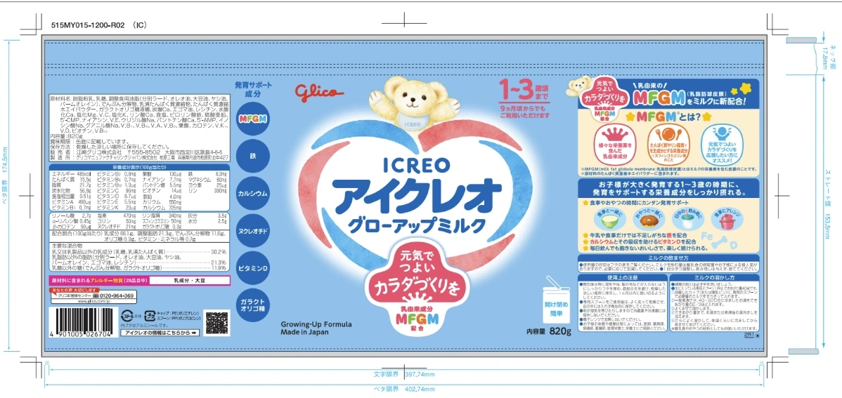Old Packaging Overview 820g