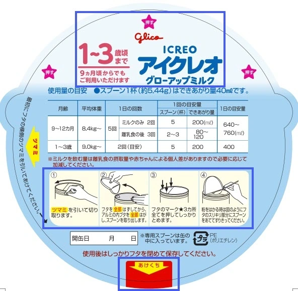 Old Packaging Detail 820g 1