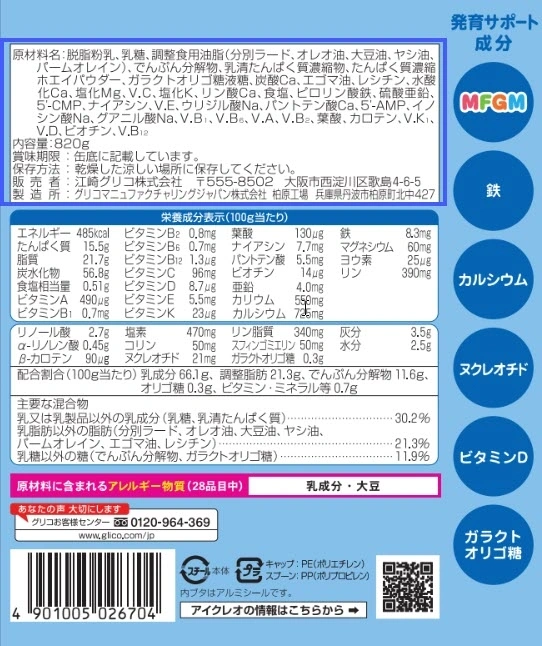 Old Packaging Detail 820g 3