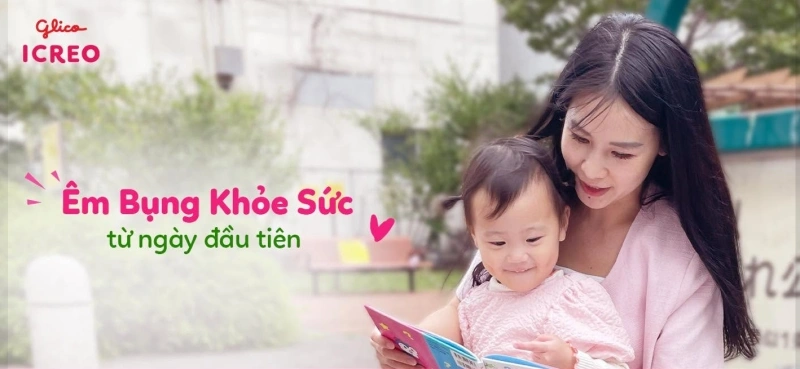 Sữa cho bé Glico ICREO Balance Milk hỗ trợ êm bụng, khỏe sức