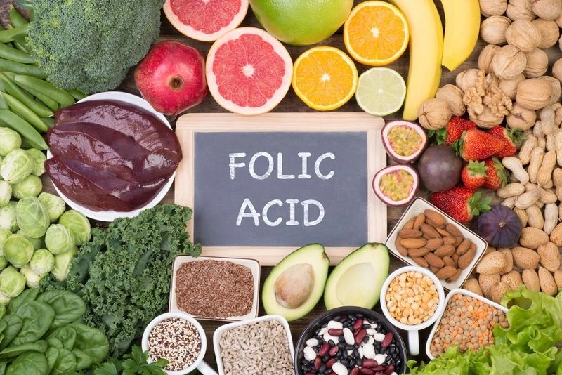 Bầu 3 tháng cuối nên ăn thực phẩm giàu axit folic