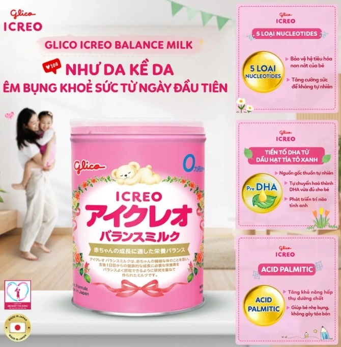 Balance Milk tốt cho trí não của bé