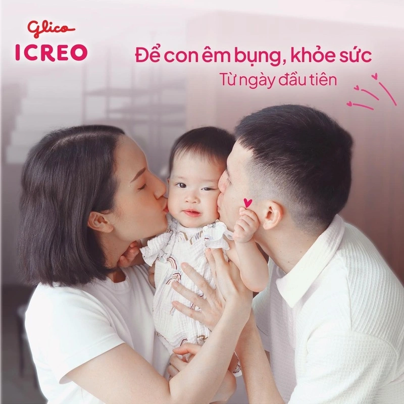 Glico ICREO giúp bé 1 tuổi khỏe sức