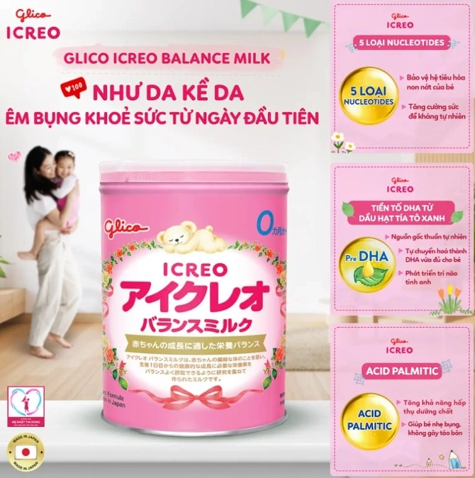 Balance Milk với hàm lượng lactose thấp