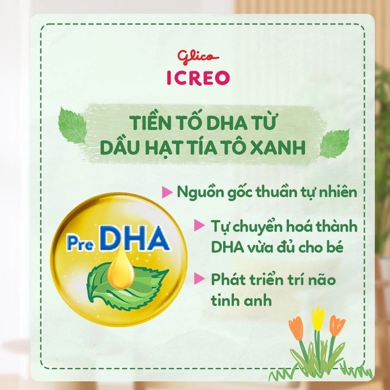 Glico ICREO bổ sung dưỡng chất cho bé phát triển