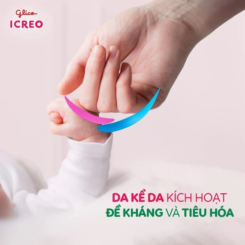 Sữa Glico ICREO bổ sung dưỡng chất cho bé