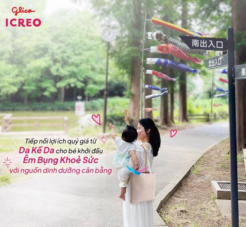 Sữa Glico ICREO sở hữu công thức dinh dưỡng cân bằng