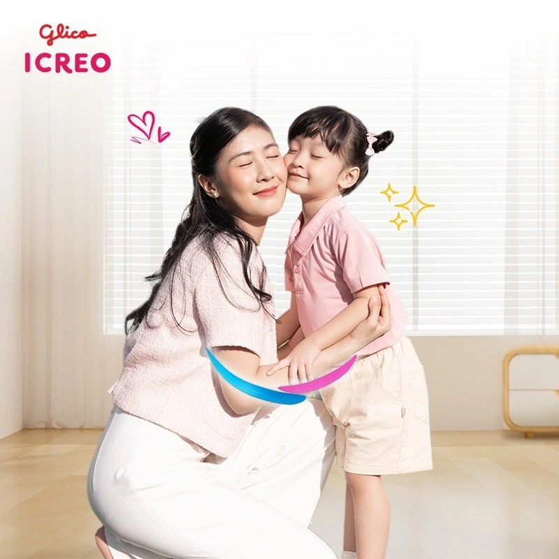 Bổ sung Glico ICREO cho bé khỏe mạnh