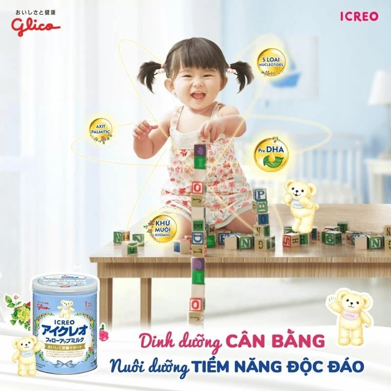 Sữa Glico Icreo