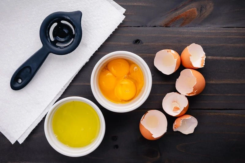Trứng là một trong những thực phẩm giàu dha cho trẻ