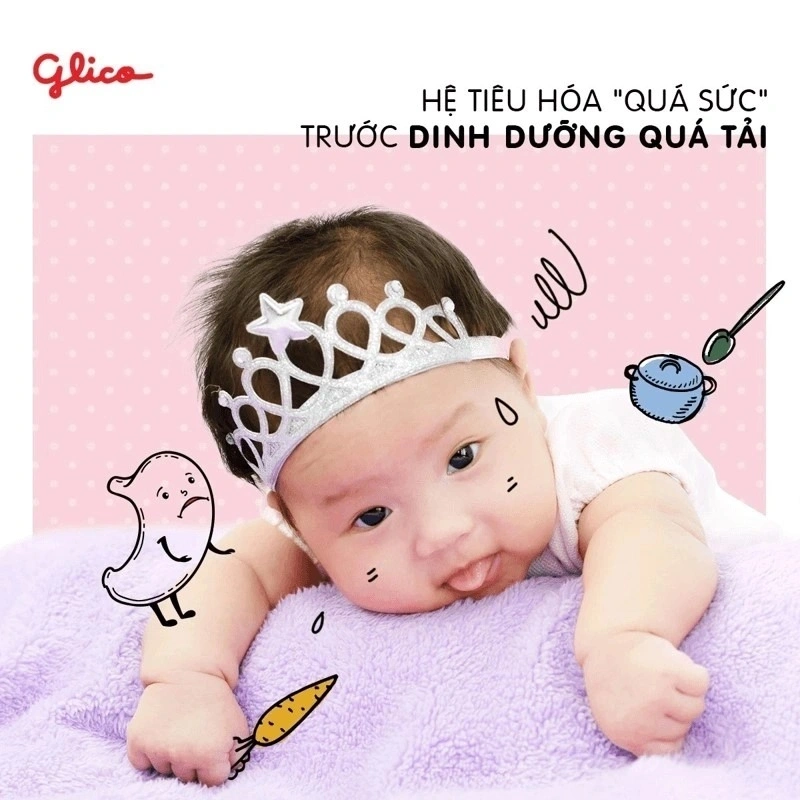 Hệ tiêu hóa ổn định cho bé ngủ ngon