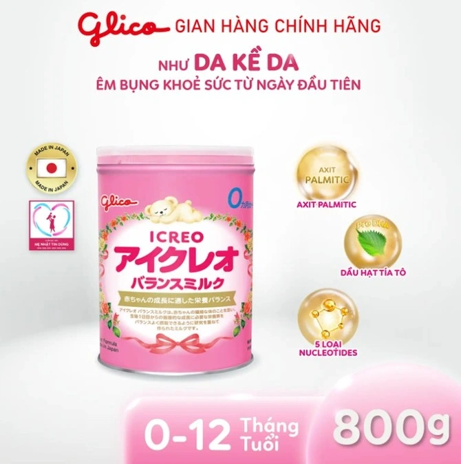 Bổ sung Balance Milk cho bé