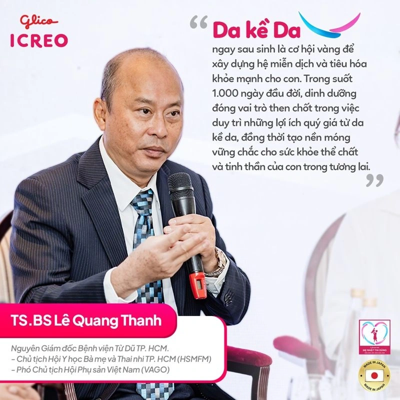 Lợi ích của da kề da sau sinh