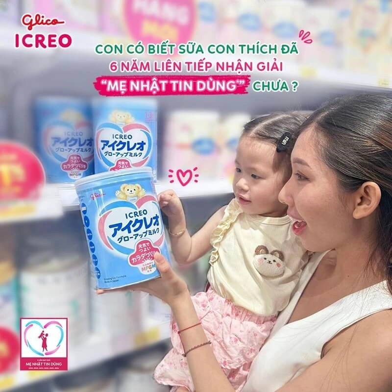 Sữa công thức Glico ICREO