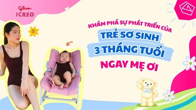 Tăng đề kháng cho bé 3 tháng tuổi