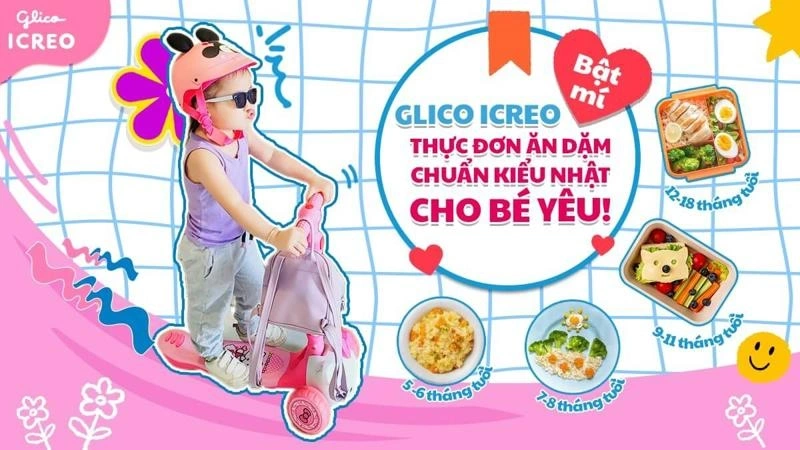 Thực đơn ăn dặm chuẩn Nhật cho bé