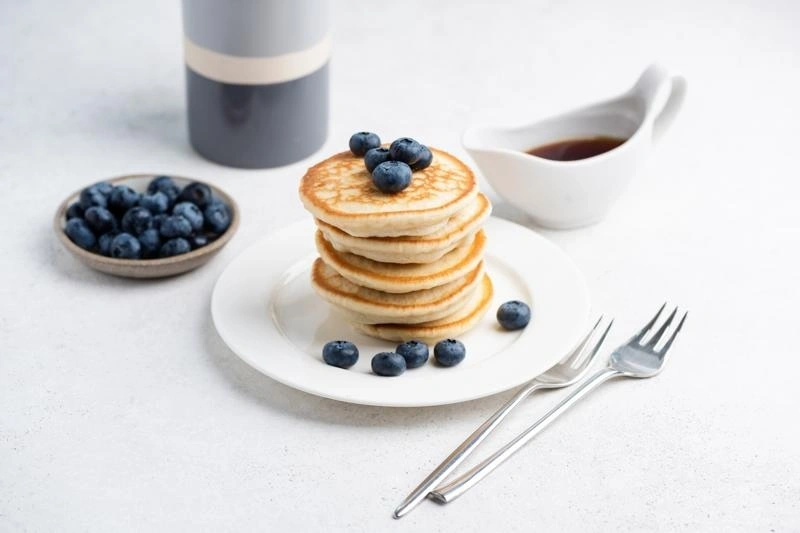 Mẹ bầu kén ăn nên thử Pancake trứng muối