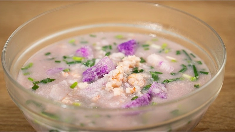 Món canh khoai mở cho mẹ bầu 3 tháng đầu
