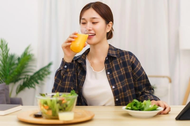 Nước uống bổ sung canxi cho bầu 3 tháng