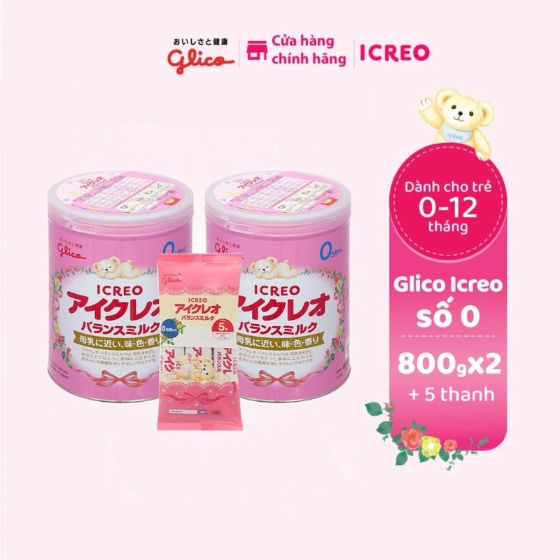 Sữa Glico Balance Milk hỗ trợ trẻ 4 tháng tuổi tập ngồi