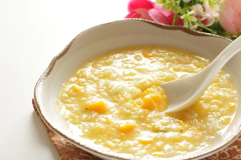 Cách nấu cháo cho bé bị tiêu chảy