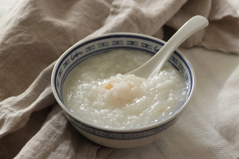 Cháo cho bé bị tiêu chảy