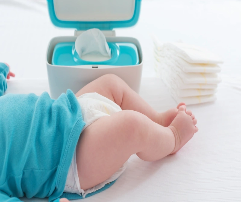 Triệu chứng bé đổi sữa bị tiêu chảy có thể kèm theo nôn, quấy khóc…
