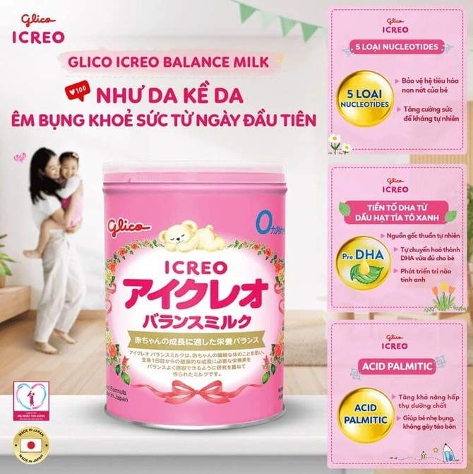 Bổ sung Balance Milk cho xương bé chắc khỏe