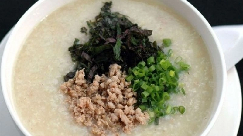 Trẻ ốm nên ăn cháo gì