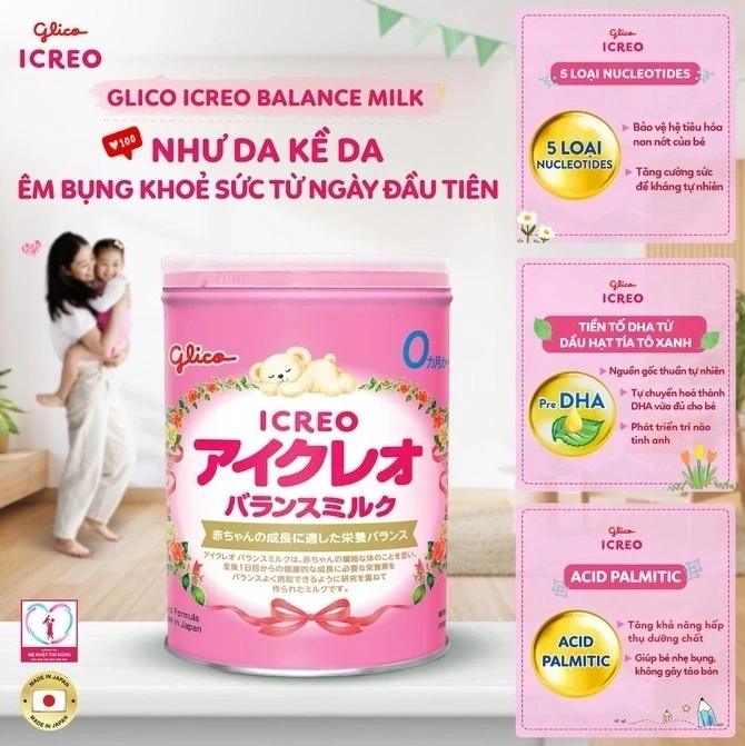 Balance Milk hạn chế tình trạng bé nấc cục