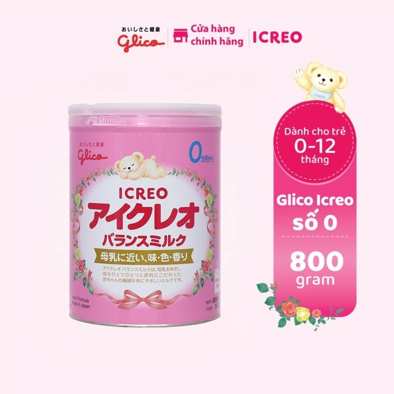 Sữa Glico ICREO Balance Milk 