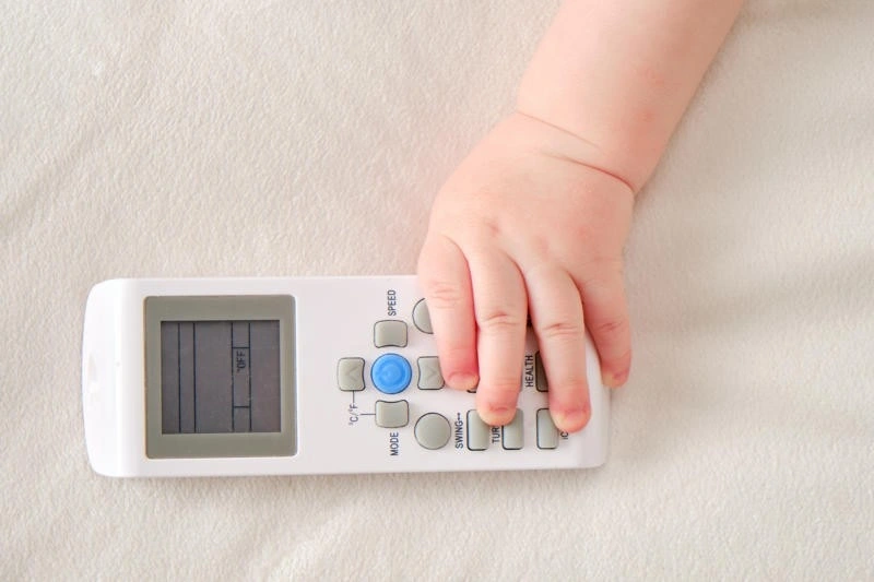 Trẻ sơ sinh có nên nằm điều hòa