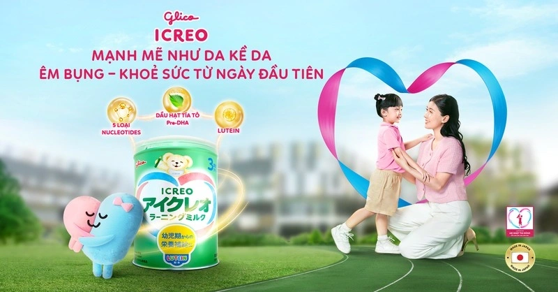 Bé 3 tuổi nên uống sữa gì đó là sữa ICREO Learning Milk