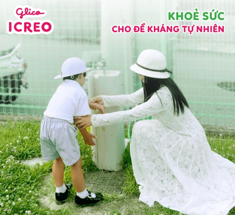 Glico ICREO mang đến nguồn dinh dưỡng cân bằng cho bé tiêu hóa khỏe.